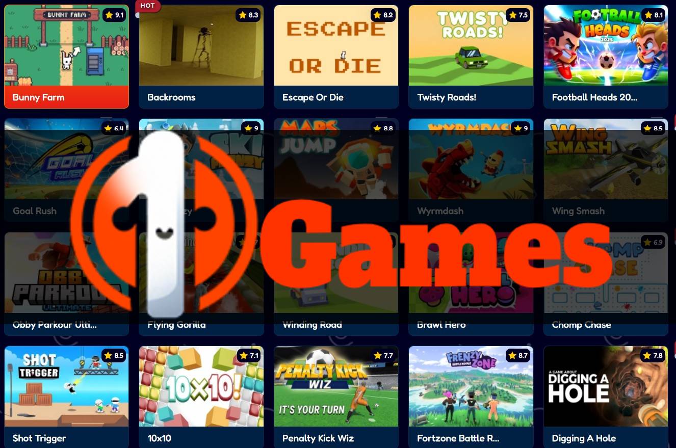 1Games - PLAY FREE GAME ONLINE ON 1GAMES.IO